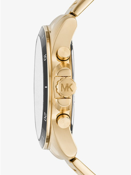 Michael Kors Oversized Alek Gold-tone Watch Style # MK8803 Gold