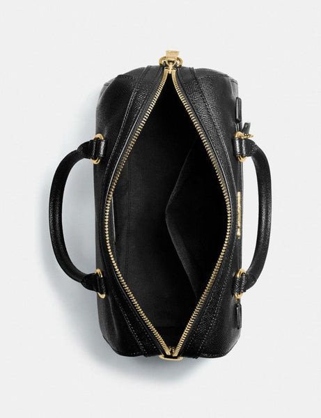 Coach Rowan Satchel Style # F79946 Sv/Black