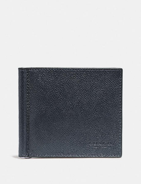 Money Clip Billfold Coach Style # F23847 Denim