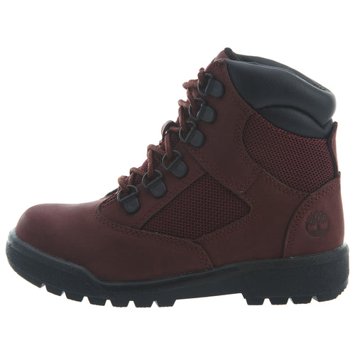 Timberland 6" Field Boots Little Kids Style : Tb0a1ato-Burgundy