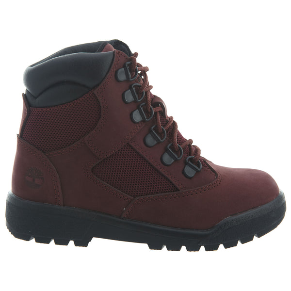 Timberland 6" Field Boots Little Kids Style : Tb0a1ato-Burgundy