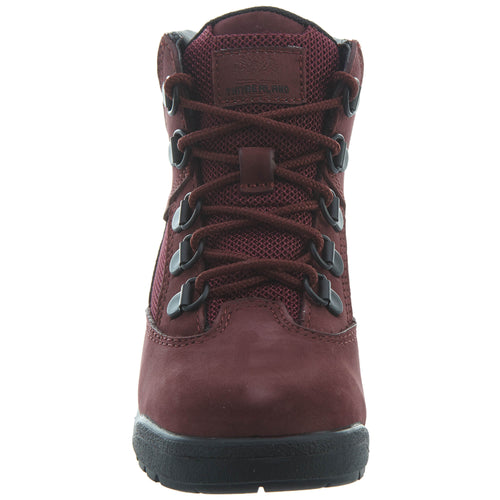 Timberland 6" Field Boots Toddlers Style : Tb0a1at2-Burgundy