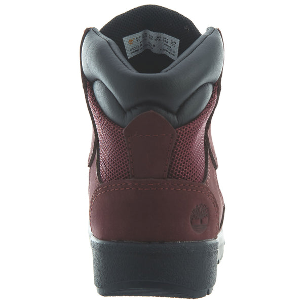 Timberland 6" Field Boots Toddlers Style : Tb0a1at2-Burgundy