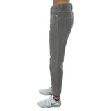 The Cords & Co 5-pocket Mid Waist Loose Fit Cropped Womens Style : Mom 17302308-208