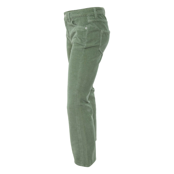 The Cords & Co 5-pocket Mid Waist Straight Fit Cropped Leg Womens Style : Elin 17304319