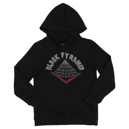 Black Pyramid Fashion Hoodie Big Kids Style : Yk0810143