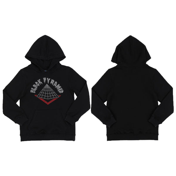 Black Pyramid Fashion Hoodie Big Kids Style : Yk0810143