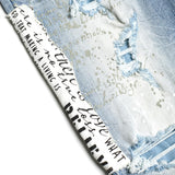 Smoke Rise Collage Patch Jeans Mens Style : Sjp21263web