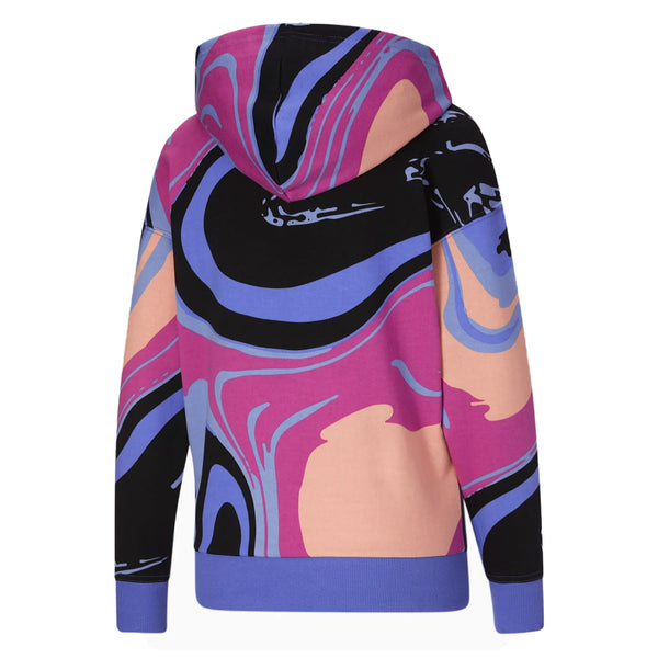 Puma Marbled Aop Hoodie Womens Style : 533359