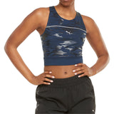 Puma Run High Shine Crop Tank Womens Style : 521066