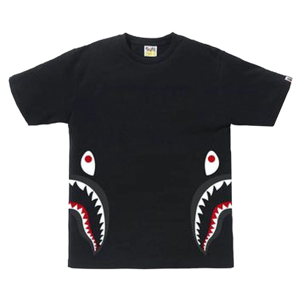 Bape Side Shark Tee Mens Style : 983549