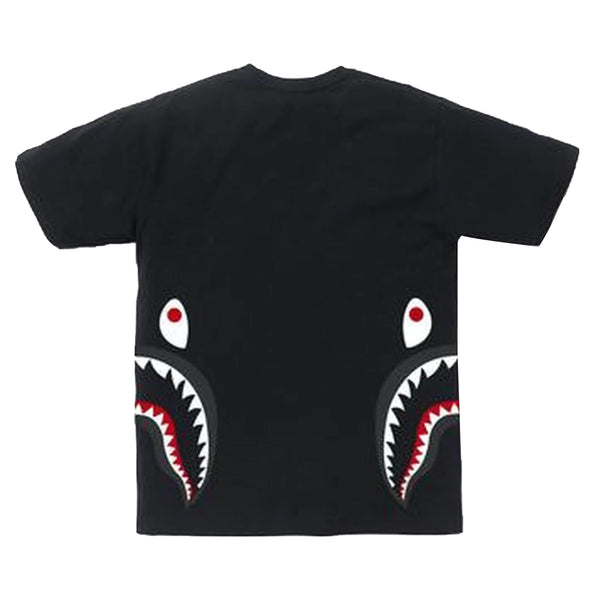 Bape Side Shark Tee Mens Style : 983549