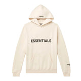 Fear Of God Essentials Back Logo Fleece Pullover Hoodie Mens Style : 625157