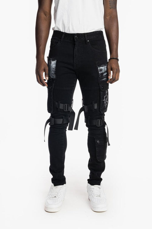 Smoke Rise Multipocket Twill Fashion Pants Mens Style : Jp22136