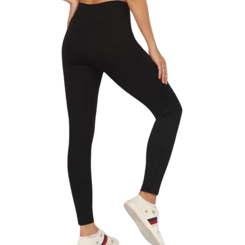 Lasociety Waist Band Tummy Tuck Pocket Legging Womens Style : La0517p