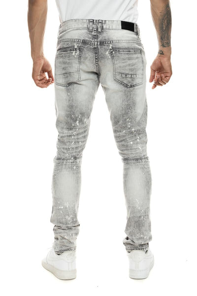 Smoke Rise Doodle Fashion Jean Mens Style : Jp22501