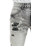 Smoke Rise Doodle Fashion Jean Mens Style : Jp22501