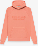Essentials Fear Of God  Mens Coral Hoodie Mens Style : Fgmh9013