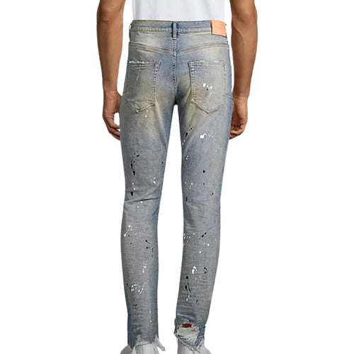 Purple-brand Slim Fit Jeans-low Rise With Slim Leg Mens Style : P002-ddib222