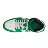 Jordan 1 Mid Lucky Green (GS)