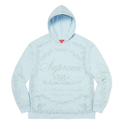 Supreme Flocking Hooded L/s Top Mens Style : Ss23kn11