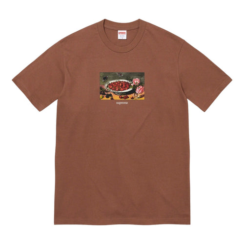 Supreme Strawberries Tee Mens Style : Ss23t26