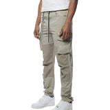 Smoke Rise Tonal Colorblocked Nylon Utility Pant Mens Style : Wp23284