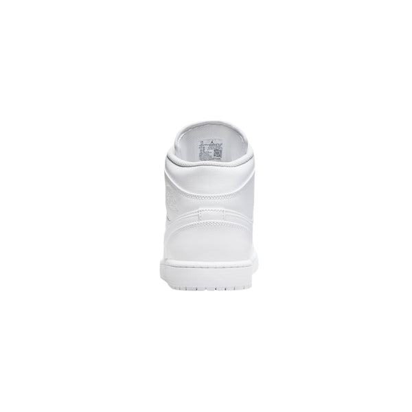 Jordan 1 Mid Triple White (2022)