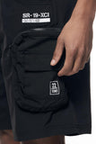 Smoke Rise Printed Nylon Utility Short Mens Style : Ws23182