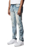 Smoke Rise Slim Fit Jeans-low Rise With Slim Leg Mens Style : Jp23246