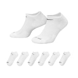 Nike Everyday Plus Cushion No Show 6 Pack Mens Style : Sx6898-100