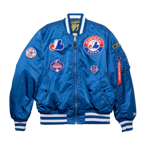 New Era Montreal Expos Alpha Jacket Mens Style : 13025998