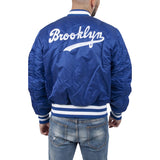 New Era Dodgers Reversible Alpha Bomber Jacket Mens Style : 13026002