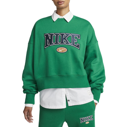 Nike Nsw Phoenix Fleece Crew Pullover Womens Style : Dz3113