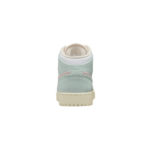 Air Jordan 1 Mid Se Pink Aqua (Gs) Big Kids Style : Dz5361