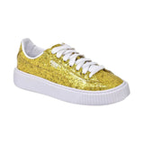 Puma Basket Platform Glitter Womens Style : 364093