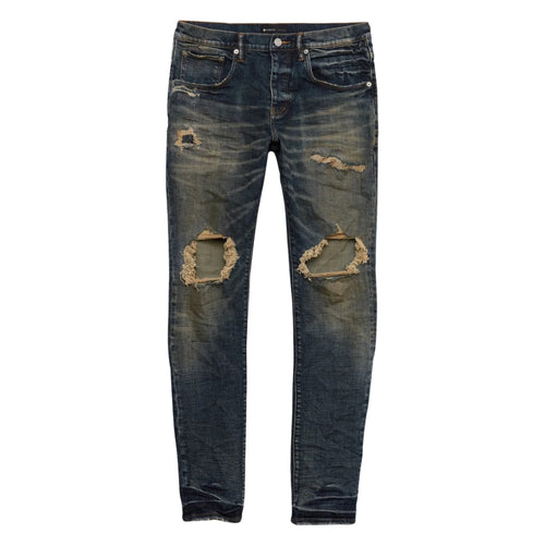 Purple-brand Dirty Indigo Blowout Jeans Mens Style : P002-dibl122