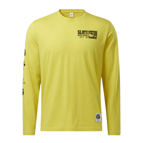 Reebok Fj Slate Rock Graphic Long Sleeve T-shirt Mens Style : Hd5224