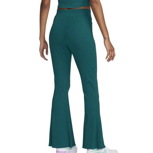 Nike Sportswear Women's High-waisted Ribbed Jersey Flared Pants Womens Style : Dv7868
