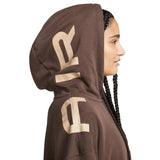 Nike Sportswear Air Fleece Oversized Full-zip Hoodie Womens Style : Fb8047