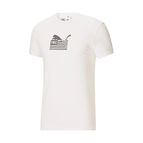 Puma Tmc Hussle Way Logo Tee Mens Style : 533419