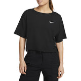 Nike  Sportswear Women's Ribbed Jersey Short-sleeve Top Womens Style : Dv7870