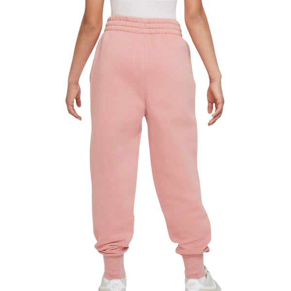 Nike Sportswear Club Fleece Older Kids' (Girls') High-waisted Fitted Trousers Big Kids Style : Fd2921