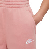 Nike Sportswear Club Fleece Older Kids' (Girls') High-waisted Fitted Trousers Big Kids Style : Fd2921
