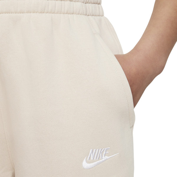 Nike Sportswear Club Fleece Older Kids' (Girls') High-waisted Fitted Trousers Big Kids Style : Fd2921