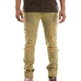 Kdnk Under Patched Skinny Jeans Mens Style : Knd4565