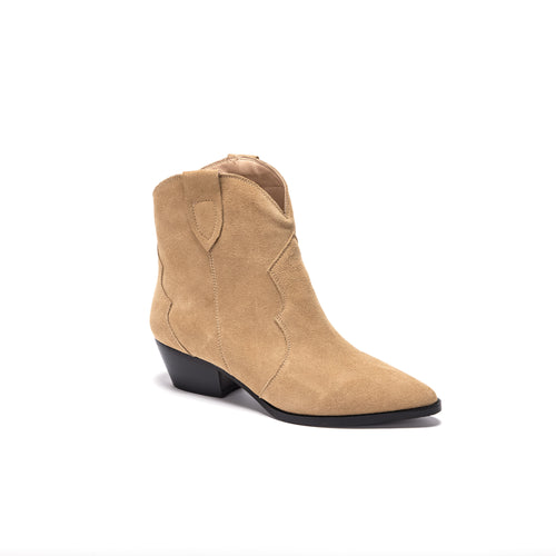 Soho Collective Georgia Natural Suede Boots Womens Style : Sc106