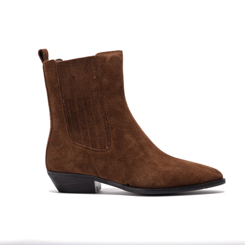 Soho Collective Kelly Natural Suede Boots Womens Style : Sc110