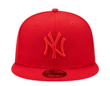 New Era 59fifty New York Yankees Red Fitted Hat Unisex Style : Hhh-71507452