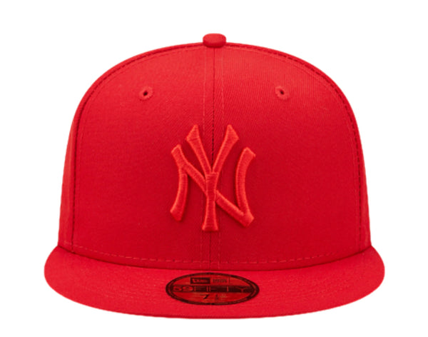 New Era 59fifty New York Yankees Red Fitted Hat Unisex Style : Hhh-71507452